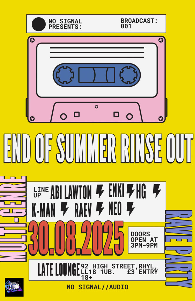 End of Summer Rinse Out