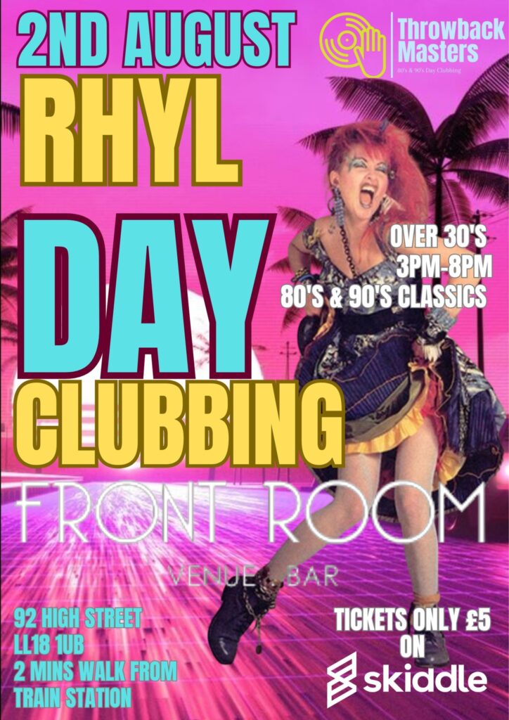 Over 30s Daytime Clubbing