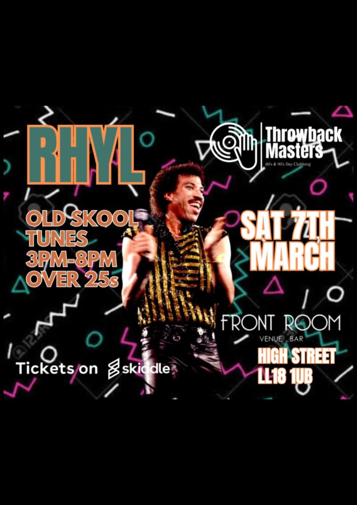 Throwback Masters Over 25s Daytime Clubbing